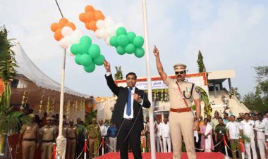 தூத்துக்குடியில் 74வது குடியரசு தின விழா : ஆட்சியர் தேசியக் கொடியேற்றினார்!