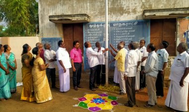 முத்தம்மாள் காலனி குடியிருப்போர் சங்கம் சார்பில் குடியரசு தின விழா!!