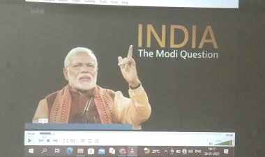 தூத்துக்குடியில் வாலிபர் சங்கம் சார்பில் பிபிசி ஆவணப்படம் திரையிடல்!
