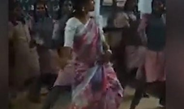 சமூக வலைதளங்களில் டிரென்டிங்கான அரசு பள்ளி ஆசிரியரின் அசத்தல் நடனம்!