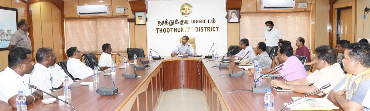 திருச்செந்தூர் அமலி நகர் பகுதியில் நான்கு நாட்களாக நடைபெற்ற மீனவர்கள் போராட்டம் வாபஸ்..!!