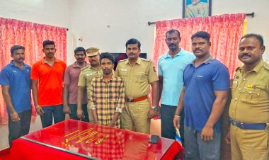 தூத்துக்குடியில் வீடு புகுந்து 13 பவுன் தங்க நகை திருடிய வாலிபர் கைது!!