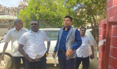 வட மாநில தொழிலாளர்கள் குறித்து வதந்தி பரப்பிய பாஜக பிரமுகர் : மத்திய பாக காவல் நிலையத்தில் ஆஜர்!