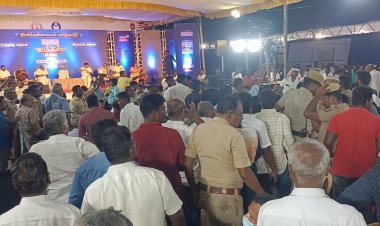 தூத்துக்குடி புத்தக திருவிழா நிகழ்ச்சியில் பரபரப்பு... இரு கட்சியினரிடையே வாக்குவாதம்!!