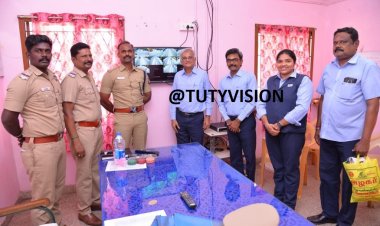 ஸ்பிக் நிறுவனம் சார்பில் ரூ.9லட்சம் மதிப்பில் 11 இடங்களில் சிசிடிவி கேமரா!