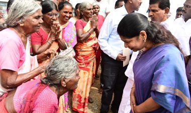 காலையில் வைத்த கோரிக்கையை மாலைக்குள் நிறைவேற்றிய கனிமொழி எம்பி!