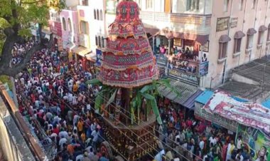 விளாத்திகுளம் அருகே பொதுத் தேரில் சமுதாய கொடி கட்டியவர்கள் மீது வழக்கு பதிவு!