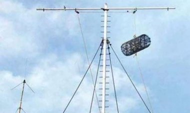 தூத்துக்குடி வஉசி துறைமுகத்தில் 1 ம் எண் புயல் எச்சரிக்கை கூண்டு ஏற்றம்!!