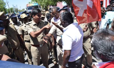 சமுதாய நலக்கூடம் அமைக்க வலியுறுத்தி சிபிஎம் மறியல்: 50க்கும் மேற்பட்டோர் கைது!