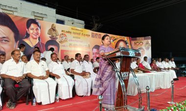 பாஜக நோட்டாவை விட  எவ்வளவு கூட வாங்குகிறார்கள், எவ்வளவு குறைவாக வாங்குகிறார்கள் என்பதை வரும் தேர்தலில் பார்ப்போம்: அமைச்சர் கீதா ஜீவன் பேச்சு!