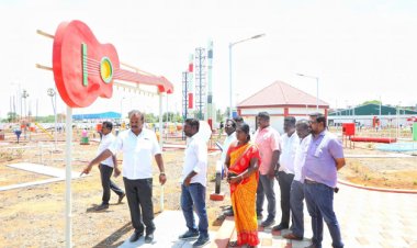 ஸ்டெம் பாா்க் விரைவில் பயன்பாட்டுக்கு வரும் : மேயா் ஜெகன் பெரியசாமி தகவல்!