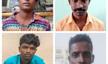 மாவட்டத்தில் நேற்று ஒரே நாளில் கொலை மிரட்டல் விடுத்த 4 ரவுடிகள் கைது!