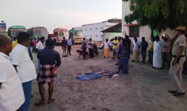 தூத்துக்குடியில் பழிக்குப்பழியாக பயங்கரம்;நாட்டு வெடிகுண்டுகள் வீசிலாரி அதிபர் வெட்டிக்கொலை