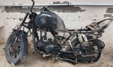 தூத்துக்குடியில் பைக் எரிப்பு? போலீஸ் விசாரணை