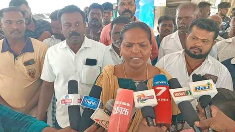 அமைச்சர், எம்பியை கண்டித்து மீனவர்கள் வேலை நிறுத்த போராட்டம்!