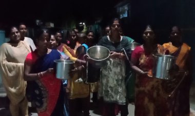 மழை வேண்டி வீடு வீடாக மடி பிச்சை எடுத்த மக்கள்!