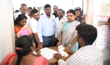 மகளிர் உரிமைத் திட்டம் மேல்முறையீடு முகாம் : அமைச்சர் கீதாஜீவன் ஆய்வு!