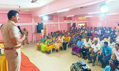 உயர்ந்த இலக்கை அடைய‌ கட்டுப்பாடுகளை கடைபிடிக்க வேண்டும் - எஸ்பி பேச்சு!