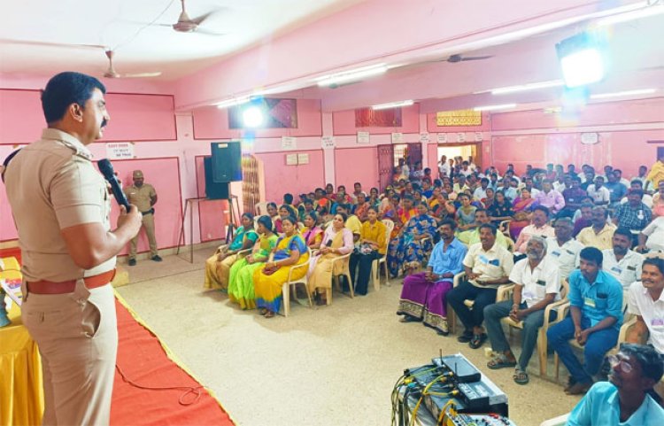 உயர்ந்த இலக்கை அடைய‌ கட்டுப்பாடுகளை கடைபிடிக்க வேண்டும் - எஸ்பி பேச்சு!