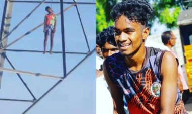 மின் கோபுரத்தில் தூக்குபோட்டு வாலிபர் தற்கொலை