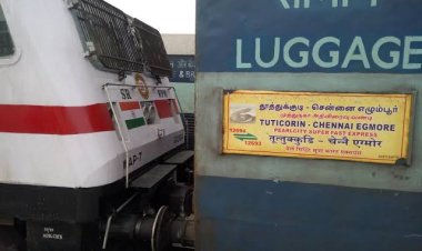 புயல் எதிரொலி : தூத்துக்குடியிலிருந்து சென்னை செல்லும் பியர்ல் சிட்டி அதிவிரைவு ரயில் இன்று ரத்து..!