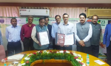 இந்தியன் ஆயில், ஸ்பிக் நிறுவனங்களுடன் கனநீா் ஆலை ஒப்பந்தம்..!