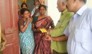 கார் விபத்தில் இறந்தவர்களின் குடும்பத்திற்கு ரூ.2லட்சம் நிவாரண நிதி வழங்கல்!