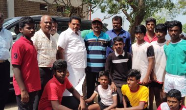 தூத்துக்குடி மாவட்ட சப் ஜூனியர் கபடி அணி வீரர்களின் தேர்வில் நாசரேத் மர்காஷிஸ் மேல்நிலைப்பள்ளி கபடி அணி வீரர்கள் பங்கேற்பு