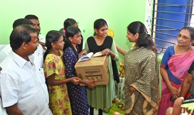 பெற்றோரை இழந்த 4 பெண்களுக்கு வீடு: கனிமொழி எம்பி திறந்து வைத்தார்!