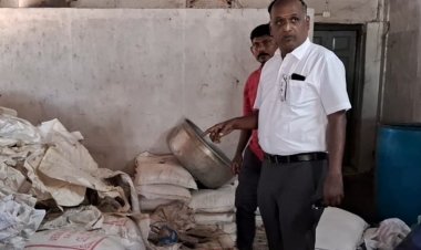 கடலை மிட்டாய் ஆலையில் எலி எச்சங்கள் கலந்து இருந்த 840 கிலோ மாவு பறிமுதல்!