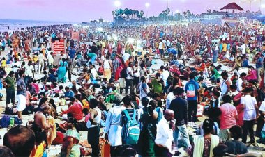 திருச்செந்தூர் கோவில் சித்ரா பவுர்ணமி சிறப்பு வழிபாடு : பக்தர்கள் குவிந்தனர்!!