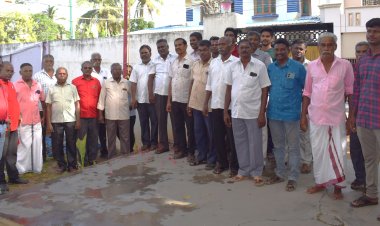 தூத்துக்குடி மாவட்டத்தில் சிபிஎம் ‍, சிஐடியு சார்பில் பல்வேறு இடங்களில் மே தினம் கொடியேற்றம்.