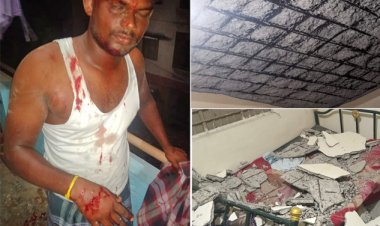 தூத்துக்குடியில் வீடு இடிந்து விழுந்ததில் இளைஞர் படுகாயம் : அரசு குடியிருப்பில் பரபரப்பு!