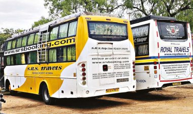 தூத்துக்குடியில் அனுமதியின்றி இயக்கப்பட்ட 2 ஆம்னி பஸ்கள் பறிமுதல்!