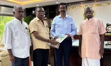 தூத்துக்குடியில் புத்தக கண்காட்சி நடத்த வேண்டும் : ஆட்சியரிடம் எழுத்தாளர்கள் கோரிக்கை..!