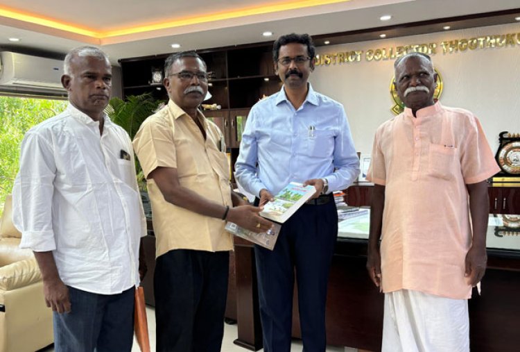 தூத்துக்குடியில் புத்தக கண்காட்சி நடத்த வேண்டும் : ஆட்சியரிடம் எழுத்தாளர்கள் கோரிக்கை..!