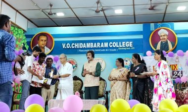 தூத்துக்குடி வ. உ.சி கல்லூரியில் ஆங்கிலத் துறை சார்பாக கல்லூரிகளுக்கிடையேயான மாபெரும் இலக்கியக் கலைப் போட்டி!