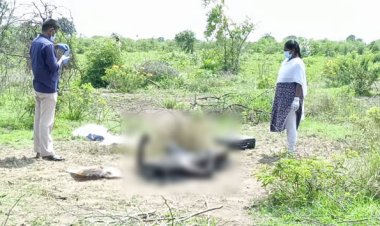 எட்டயபுரம் அருகே வாலிபர் எரித்துக்கொலை: காட்டுப்பகுதியில் உடல் மீட்பு - போலீஸ் விசாரணை!!