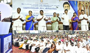 பெண்கள் கல்லூரிக்குள் நுழைவதன் மூலம் சமூகப் புரட்சி ஏற்படும் : முதல்வர் மு.க.ஸ்டாலின்