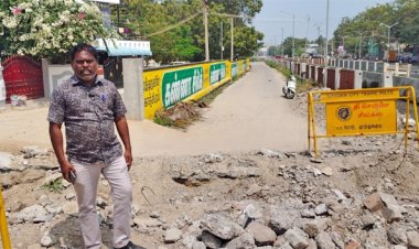 தூத்துக்குடியில்  சர்வீஸ் சாலையை உடனடியாக சீரமைக்க வேண்டும்: மார்க்சிஸ்ட் கம்யூனிஸ்ட் கட்சி கோரிக்கை..!
