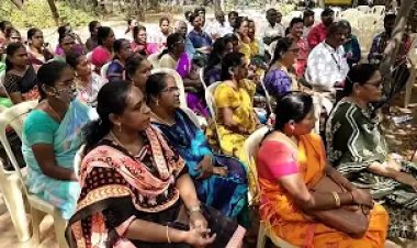 தமிழக முதல்வரின் வாக்குறுதிகளை நிறைவேற்ற வலியுறுத்தி தூத்துக்குடியில் தமிழ்நாடு அரசு ஊழியர் சங்கம் சார்பில் 24 மணி நேர தர்ணா போராட்டம்!