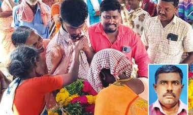 தந்தை இறந்த துக்கத்திலும் பிளஸ்-2 தேர்வு எழுதிய மாணவர்: ஓட்டப்பிடாரம் அருகே சோகம்!!