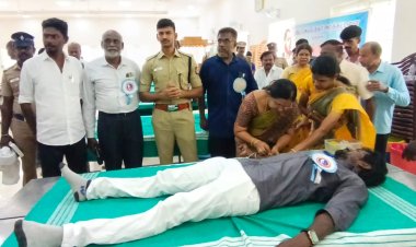 Dr.அம்பேத்கர் அவர்களின் 134வது பிறந்தநாளை முன்னிட்டு தூத்துக்குடியில் மாபெரும் இரத்ததான முகாம்!!