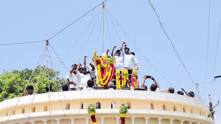 அம்பேத்கர் பிறந்த நாள் விழா: ததீஒமு, வாலிபர், மாணவர் சங்கத்தினர் மரியாதை!