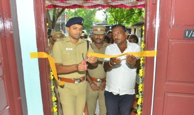 தூத்துக்குடி : காமநாயக்கன்பட்டியில் புதிய புறக்காவல் நிலையம் : எஸ் பி திறந்து வைத்தார்..!
