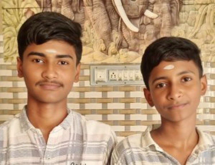 பத்தாம் வகுப்பு பொதுத்தேர்வில் ஒரே மதிப்பெண் : கோவில்பட்டி இரட்டை சகோதரர்கள் அசத்தல்!