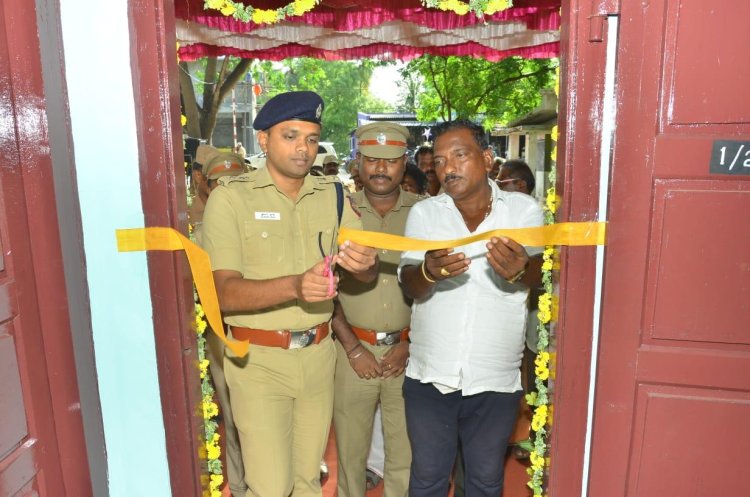 தூத்துக்குடி : காமநாயக்கன்பட்டியில் புதிய புறக்காவல் நிலையம் : எஸ் பி திறந்து வைத்தார்..!