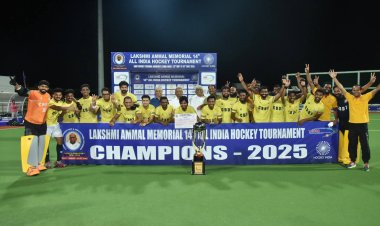 அகில இந்திய ஹாக்கி: புதுதில்லி மத்திய நேரடி வரிகள் வாரிய அணி சாம்பியன்