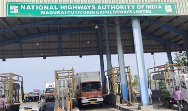 மதுரை- தூத்துக்குடி தேசிய நெடுஞ்சாலையில் உள்ள புதூர் பாண்டியாபுரம் உள்ளிட்ட இரண்டு  சுங்கச்சாவடிகளில் சுங்க கட்டணம் வசூலிக்க ஐகோர்ட் தடை..!