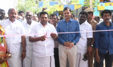 மேல‌ஆத்தூர் ஊராட்சியில் சிறப்பு கால்நடை சுகாதார மற்றும் விழிப்புணர்வு முகாம்: அமைச்சர் பங்கேற்பு!!